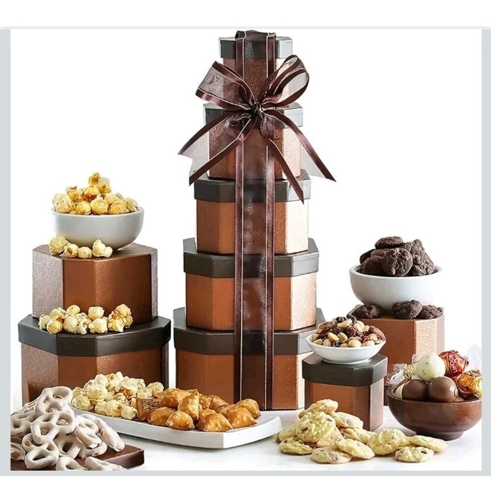 Broadway Basketeers Gift Basket – Gourmet Snack & Chocolate Food Gifts Christmas